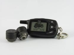 Miniatura Monitor de Presión y Temperatura de Neumáticos para Motocicletas - TIPO LLAVERO (2 NEUMATICOS)