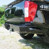 Miniatura BUMPER TRASERO MARCA IRONMAN ACERO - PARA NISSAN NP300 -